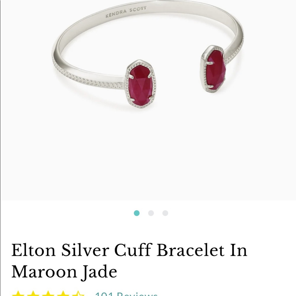 Kendra Scott Maroon Bracelet